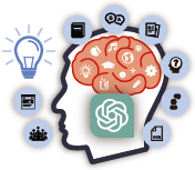 AIブレインイラスト